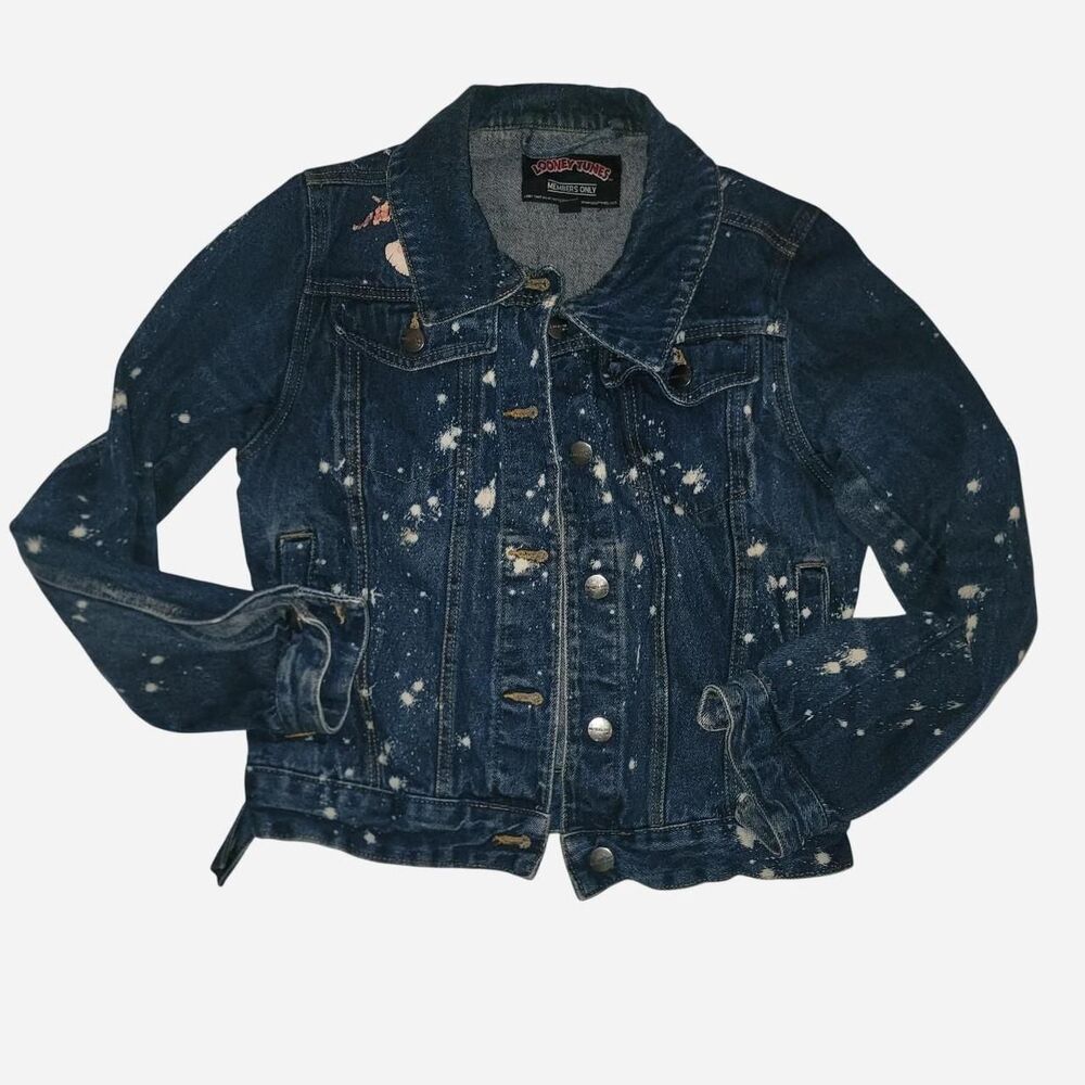 Looney Tunes Women's Blue and Navy Jacket